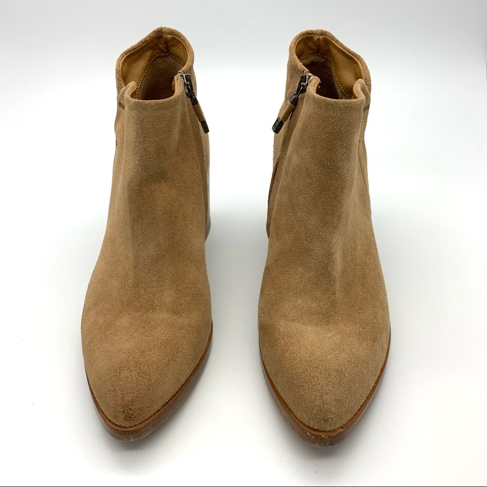 Alberto Fermani tan taupe ankle boots - Picture 2 of 7